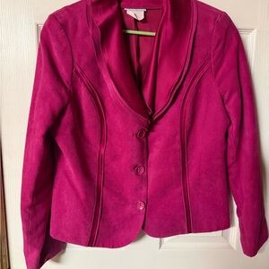 Elegant Fuchsia Blazer for Women